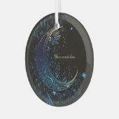 Creëer Je eigen magische maan Glas Ornament (Voorkant links)