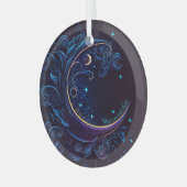 Creëer Je eigen magische maangolven Glas Ornament (Voorkant links)