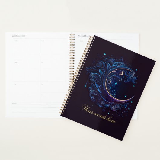 Creëer Je eigen magische maangolven Planner (Display)