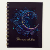 Creëer Je eigen magische maangolven Planner (Voorkant)