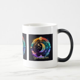 Creëer Je eigen magische regenboogmanen Mok