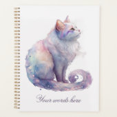 Creëer je eigen magische witte kat planner (Voorkant)
