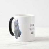 Creëer Je eigen magische zwarte kat Mok (Voorkant links)