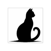 Creëer Je Eigen Magische Zwarte Kat Rubberstempel (Afrduk)