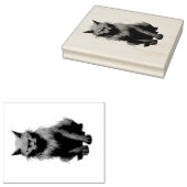 Creëer Je eigen magische zwarte kat Rubberstempel (Gestempeld)