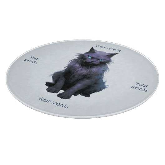 Creëer Je Eigen Magische Zwarte Kat Snijplank (Hoek)