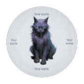 Creëer Je Eigen Magische Zwarte Kat Snijplank (Voorkant)