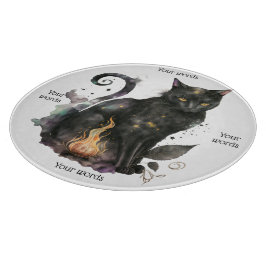 Creëer Je Eigen Magische Zwarte Kattenfamilie Snijplank