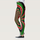 Creëer je eigen make it Kenyan Flag Clothing Leggings (Links)