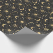 Creëer Je eigen Man in Moon Celestial Cadeaupapier (Hoek)