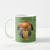 Creëer je eigen Merry-kerstfamiliefoto Koffiemok (Links)