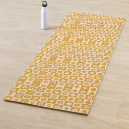 Creëer Je Eigen Minimalistische Eenvoudige Moderne Yogamat