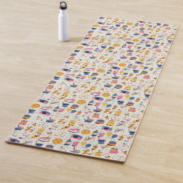 Creëer Je Eigen Minimalistische Eenvoudige Moderne Yogamat