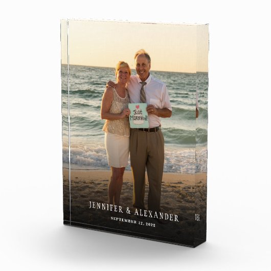 Creëer je eigen moderne tekstbedekking bruiloft fotoblokken (Rechts)