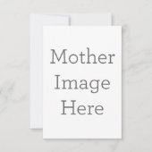 8.9 x 12.7 cm Enkele bedankkaart (Voorkant)