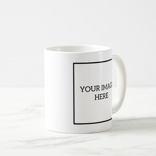 Creëer Je eigen Mok - 2 vierkante Afbeeldingen - G (Voorkant rechts)