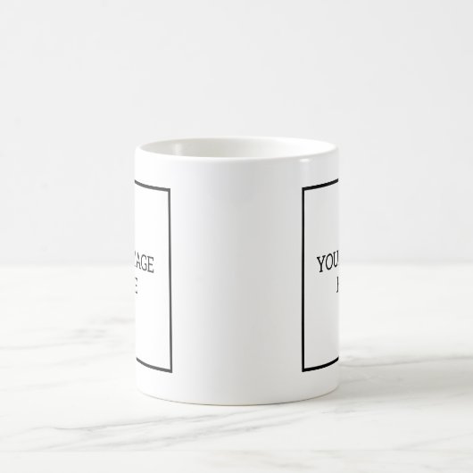 Creëer Je eigen Mok - 2 vierkante Afbeeldingen - G (Center)