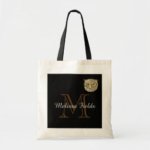 creëer je eigen monocentriet zwart tote bag