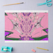 Creëer je eigen mooie baby roze bloem tissuepapier (Craft)