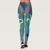 Creëer je eigen mooie Hakuna Matata heerlijk Leggings (Achterkant)