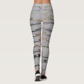 Creëer je eigen mooie nieuwste Mode juwelen Leggings (Achterkant)