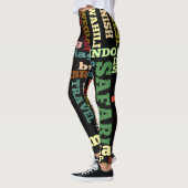 Creëer Je eigen mooie reisjes met kleurrijke handj Leggings (Links)