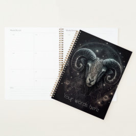 Creëer Je eigen mystieke astrologie brengt Zodiac Planner