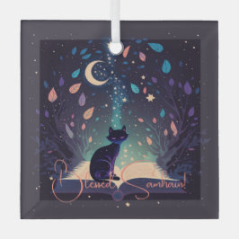 Creëer Je eigen mystieke Black Cat Magic Glas Ornament