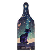 Creëer Je eigen mystieke Black Cat Magic Snijplank (Voorkant)