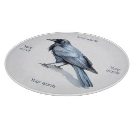 Creëer je eigen mystieke Blauwe Raven Snijplank