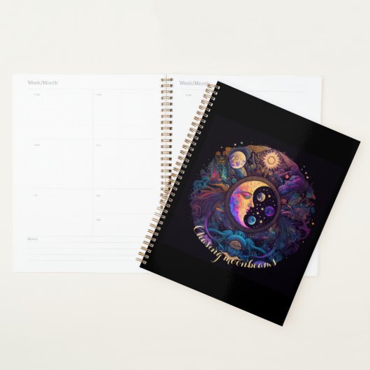 Creëer Je eigen mystieke Man in Moon Planner (Display)