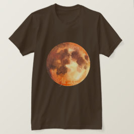 Creëer Je eigen mystieke Oranje maan T-shirt