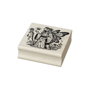 Creëer Je Eigen Mystieke Schildpad Feeën Sjamaan Rubberstempel