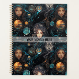 Creëer je eigen mystieke ziener wolf familielid planner