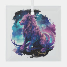 Creëer Je eigen mythische Chimera Fantasy Creature Glas Ornament