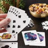 Creëer Je eigen mythische Chimera Fantasy Creature Pokerkaarten (Insitu)