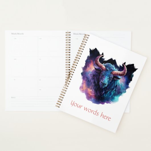 Creëer Je eigen mythische Minotaurstier Planner (Display)