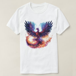 Creëer Je Eigen Mythische Phoenix Vuurvogel T-shirt