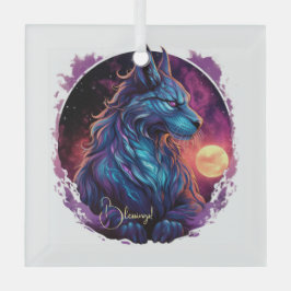 Creëer Je eigen mythische Sith Wild Cat Glas Ornament