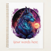 Creëer Je eigen mythische Sith Wild Cat Planner (Voorkant)