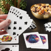 Creëer Je eigen mythische Sith Wild Cat Pokerkaarten (Insitu)