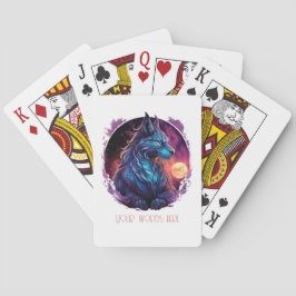 Creëer Je eigen mythische Sith Wild Cat Pokerkaarten