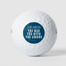 Creëer je eigen naam Initialen golfballen