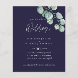 Creëer Je eigen NAVY White Sage Eucalyptus Weddens