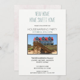 Creëer je eigen New Home Housewarming party Kaart