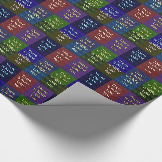 Creëer je eigen niets zoals jij cadeaupapier (Hoek)