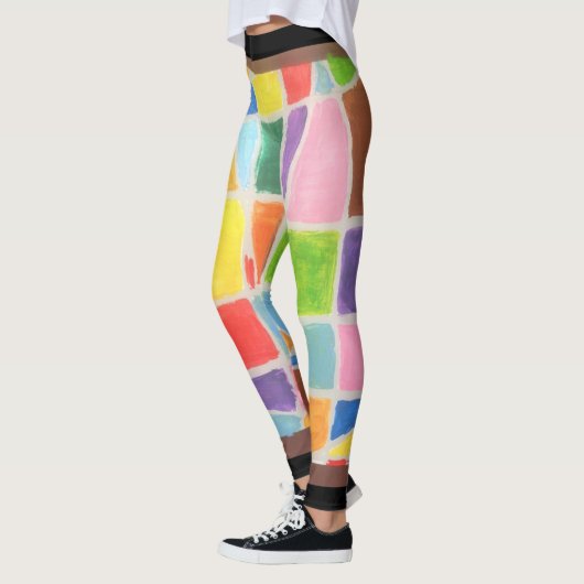 Creëer je eigen Nieuwe Casual Braziliaanse Copacab Leggings (Links)
