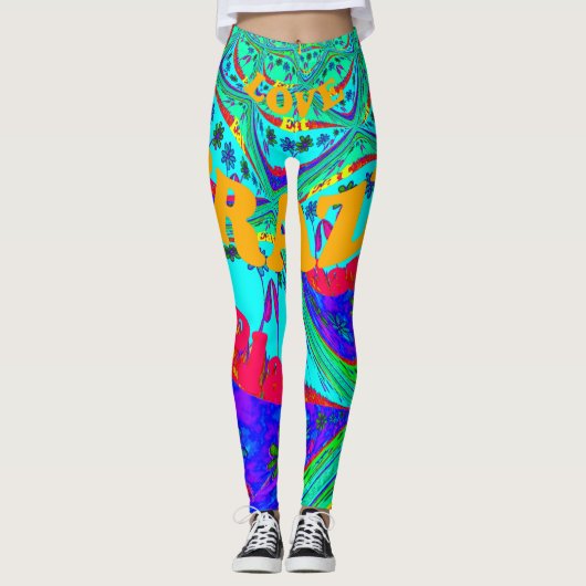 Creëer je eigen nieuwjaar Copacabana Women Pants Leggings (Voorkant)