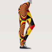 Creëer Je eigen nieuwste Duitse vlag Leggings (Rechts)