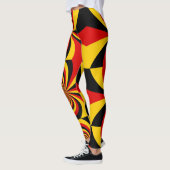 Creëer Je eigen nieuwste Duitse vlag Leggings (Links)
